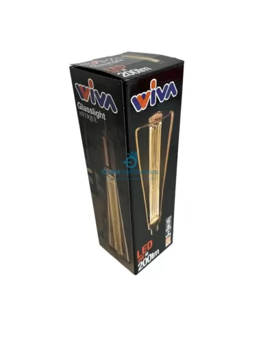 Wiva 12100642 Glasslight st94 antike Lampe E27 4W 2000°K